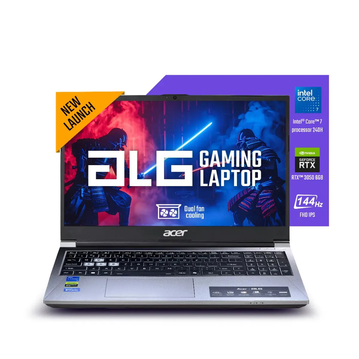 Acer ALG Gaming Laptop Core 7 RTX 3050