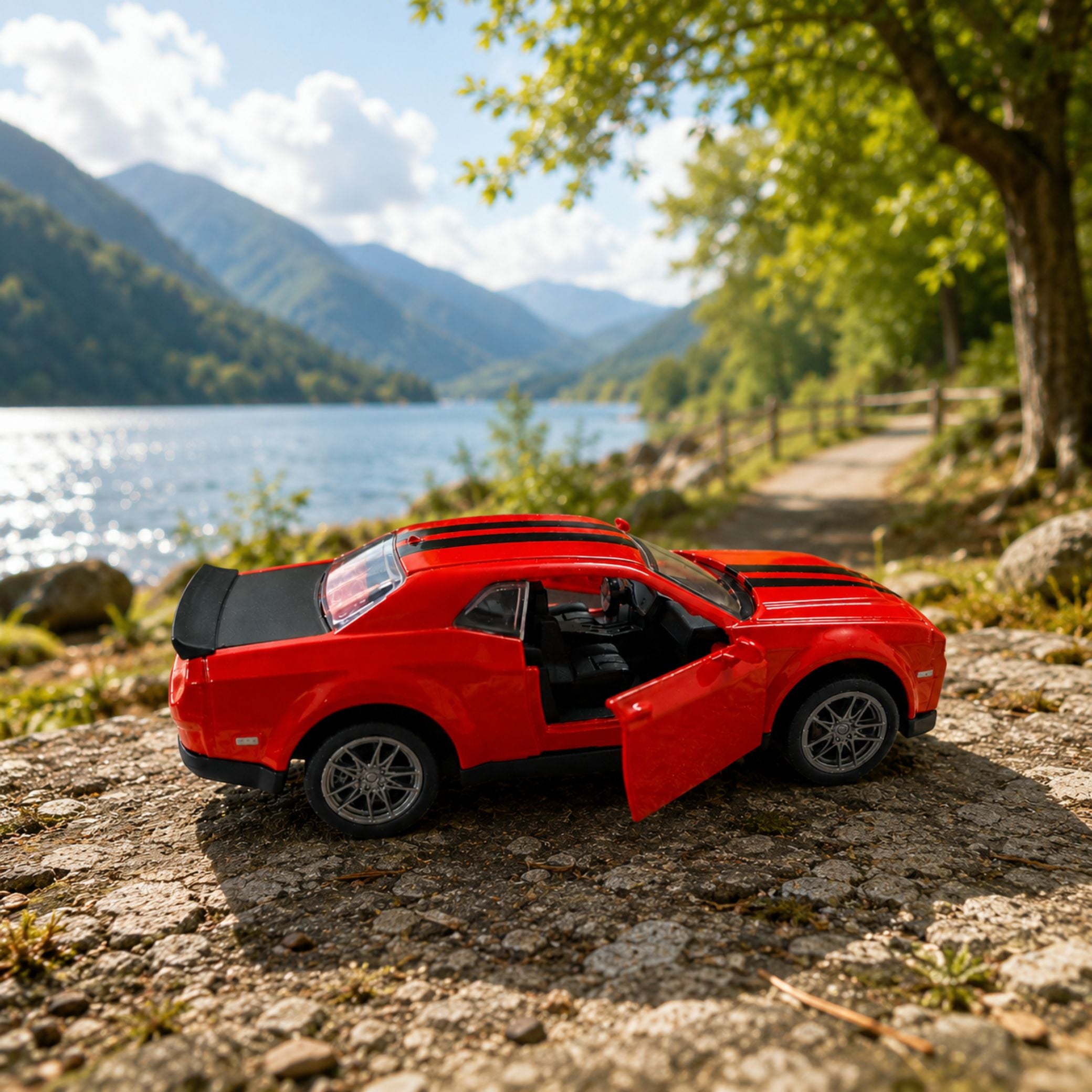 Alloy Model Car 1:36 Scale with Pull-Back Action