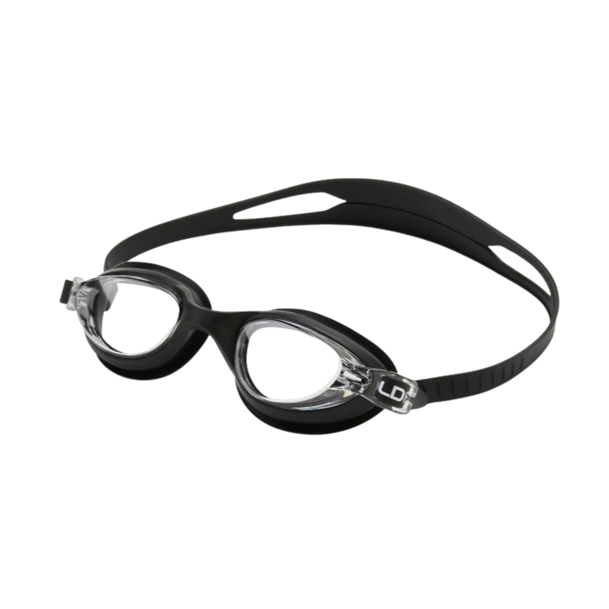 Boldfit Kids Swimming Goggles with Adjustable Strap, Airtight Swim Goggles for Boys & Girls, Comfortable & Secure Fit – Black