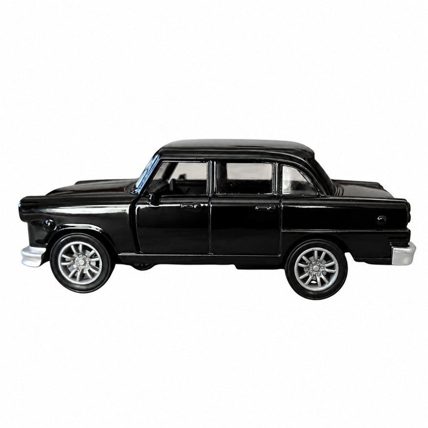 Classic Car 1:32 Scale Alloy Model with Pull-Back Action (Black)