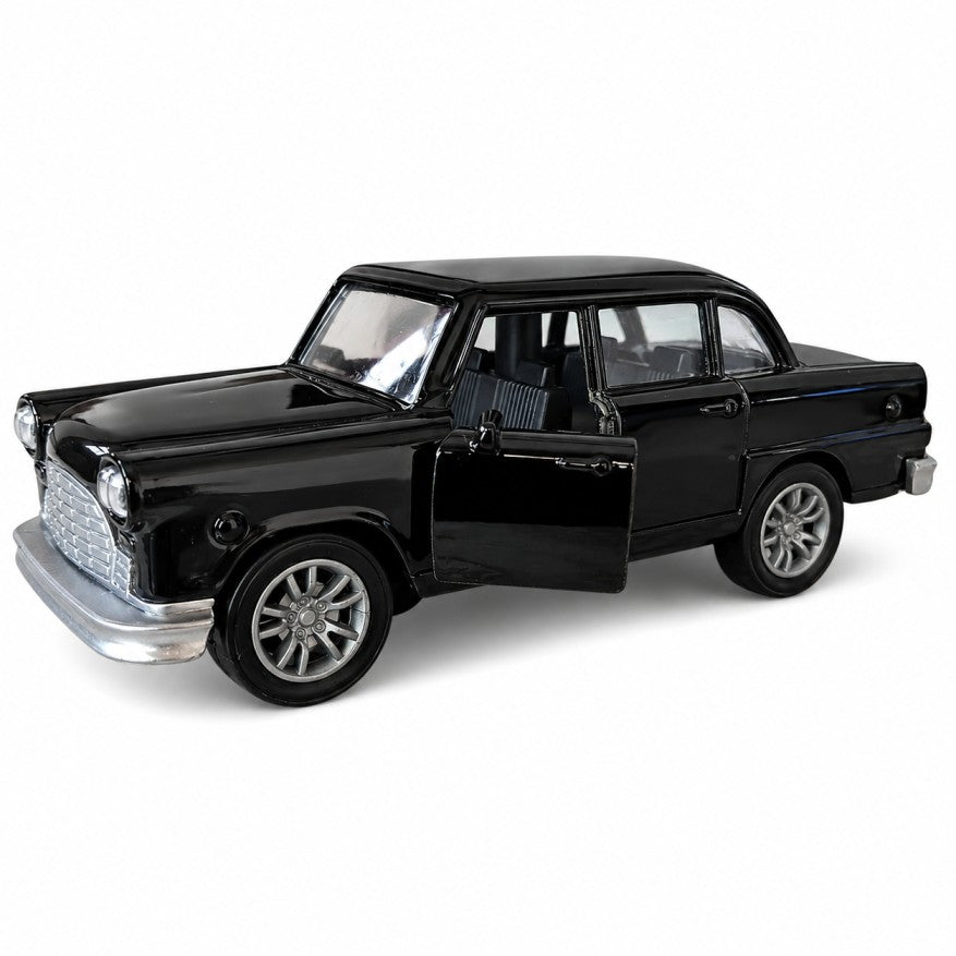 Classic Car 1:32 Scale Alloy Model with Pull-Back Action (Black)
