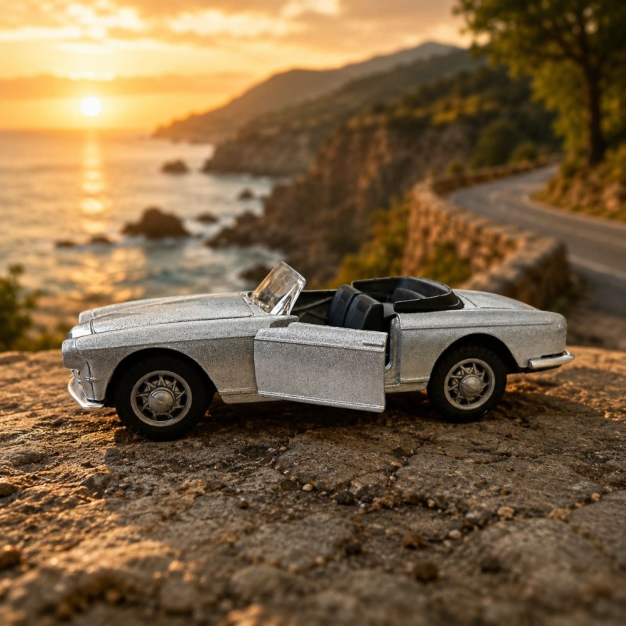 Classic Car 1:32 Vintage Die-Cast Model Car