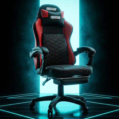 DROGO Pulse Ergonomic Gaming Chair with Footrest & Lumbar Support