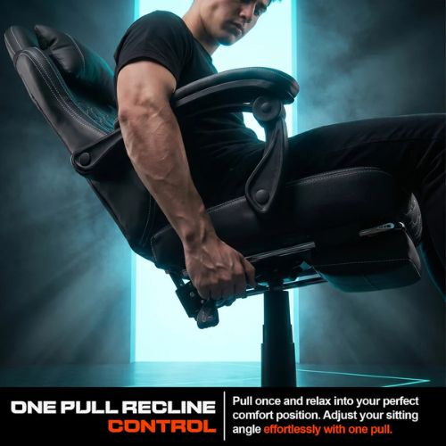DROGO Pulse Ergonomic Gaming Chair with Footrest & Lumbar Support