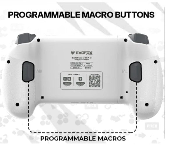 EvoFox Deck 2 Wireless Smartphone Gamepad