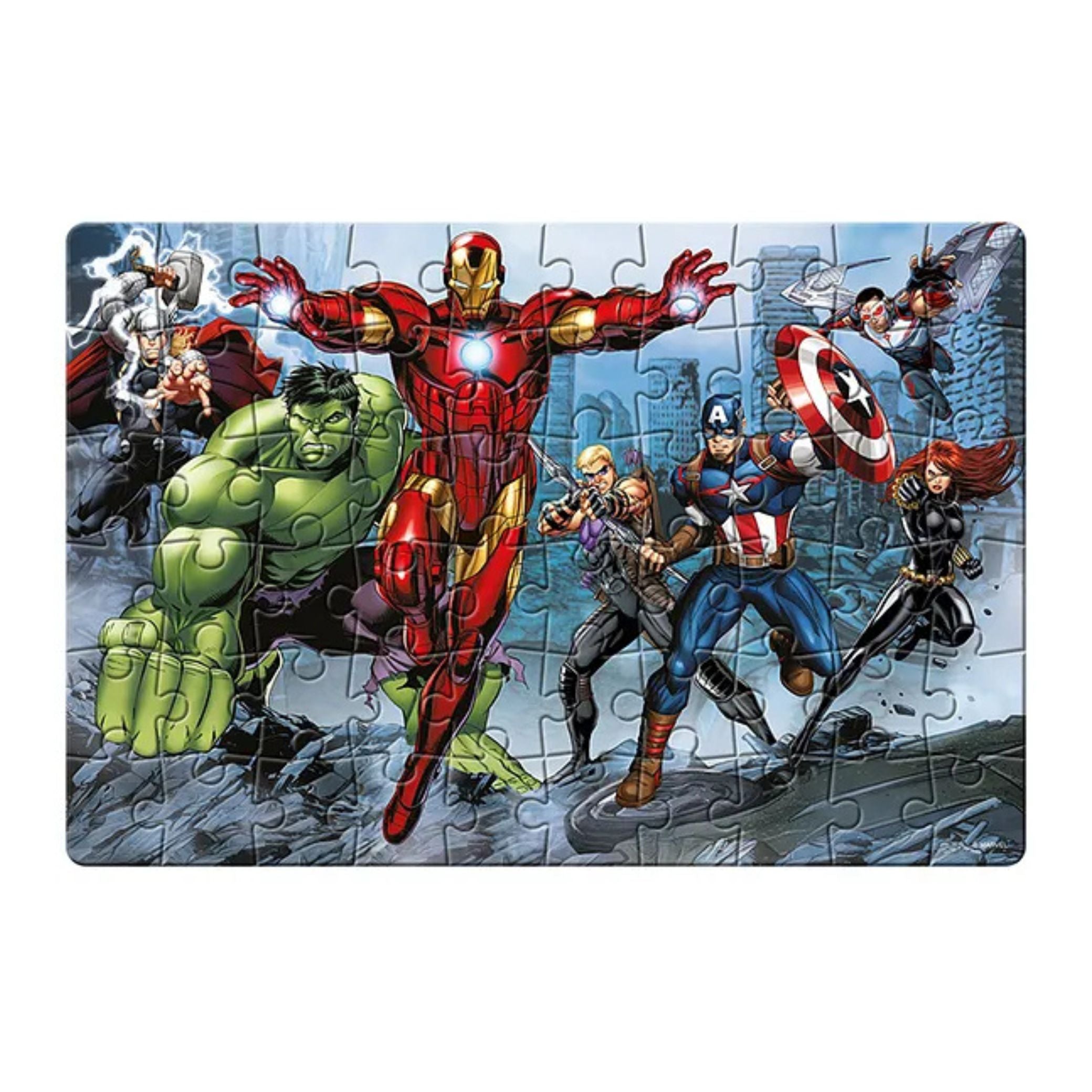 Marvel Avengers Kids 60-Piece Jigsaw Puzzle