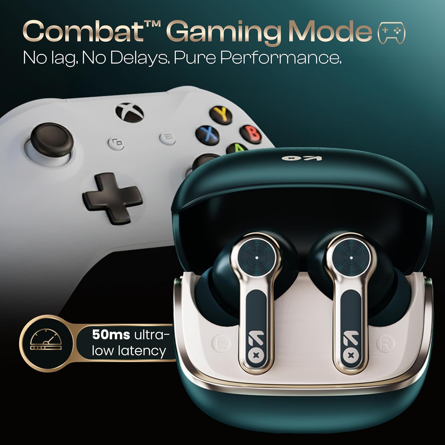 GOBOULT Raven TWS Earbuds (Emerald Green)