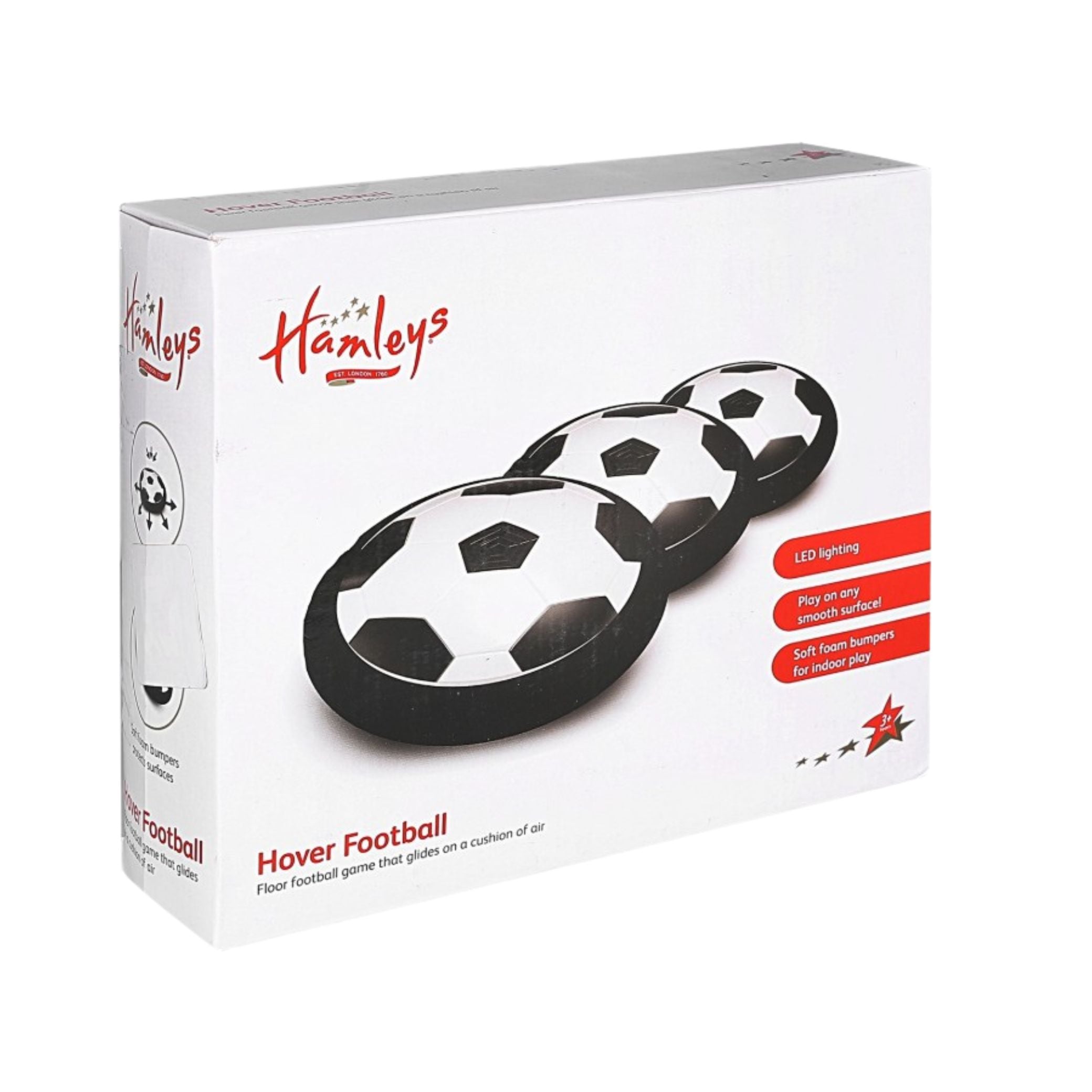 Hamleys Hover Football - Black, 3Y+