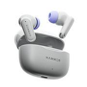 HAMMER Airflow Neo TWS Earbuds, 80H Playtime, 13mm Drivers, Grey