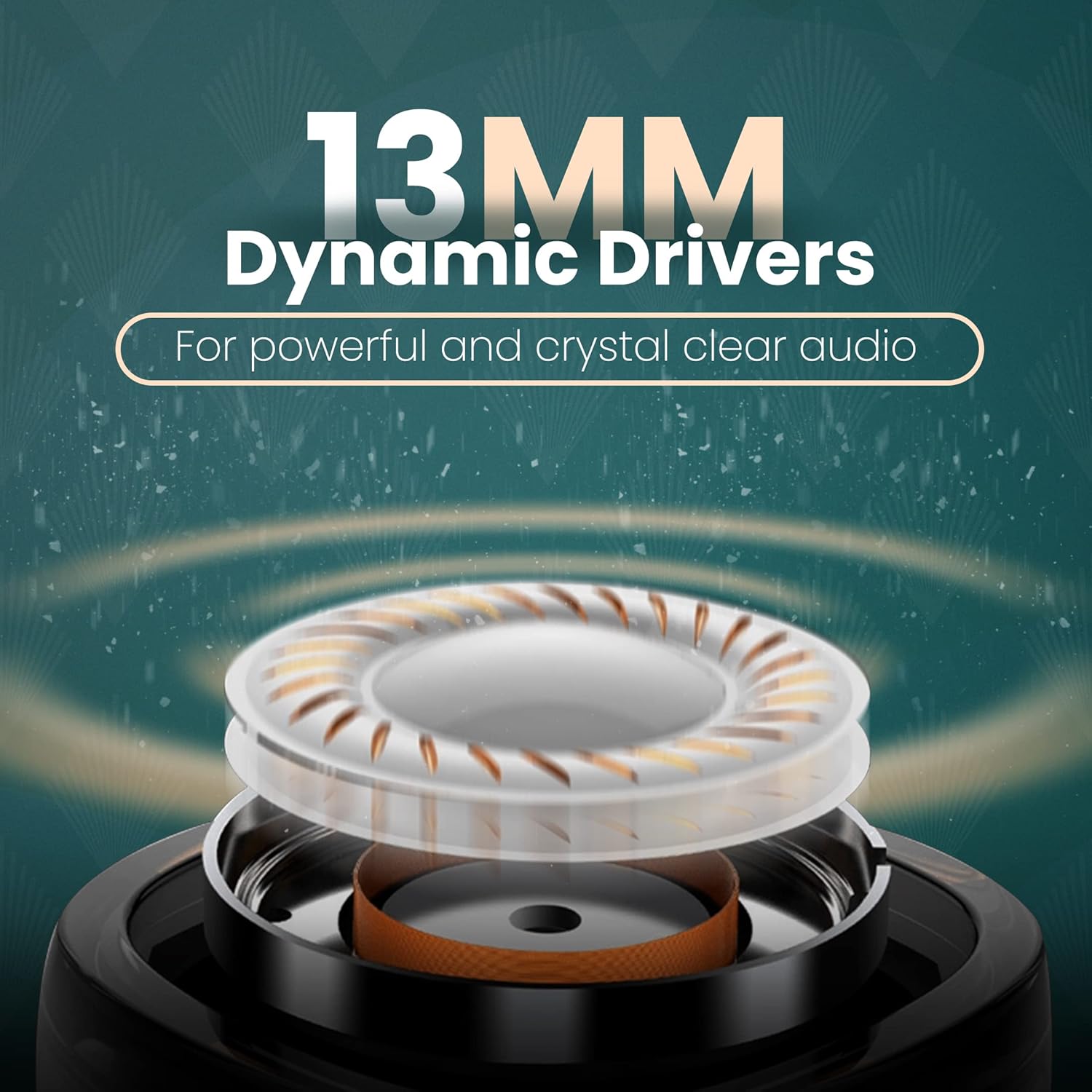 Hammer Airflow Plus TWS Earbuds (Emerald Green)