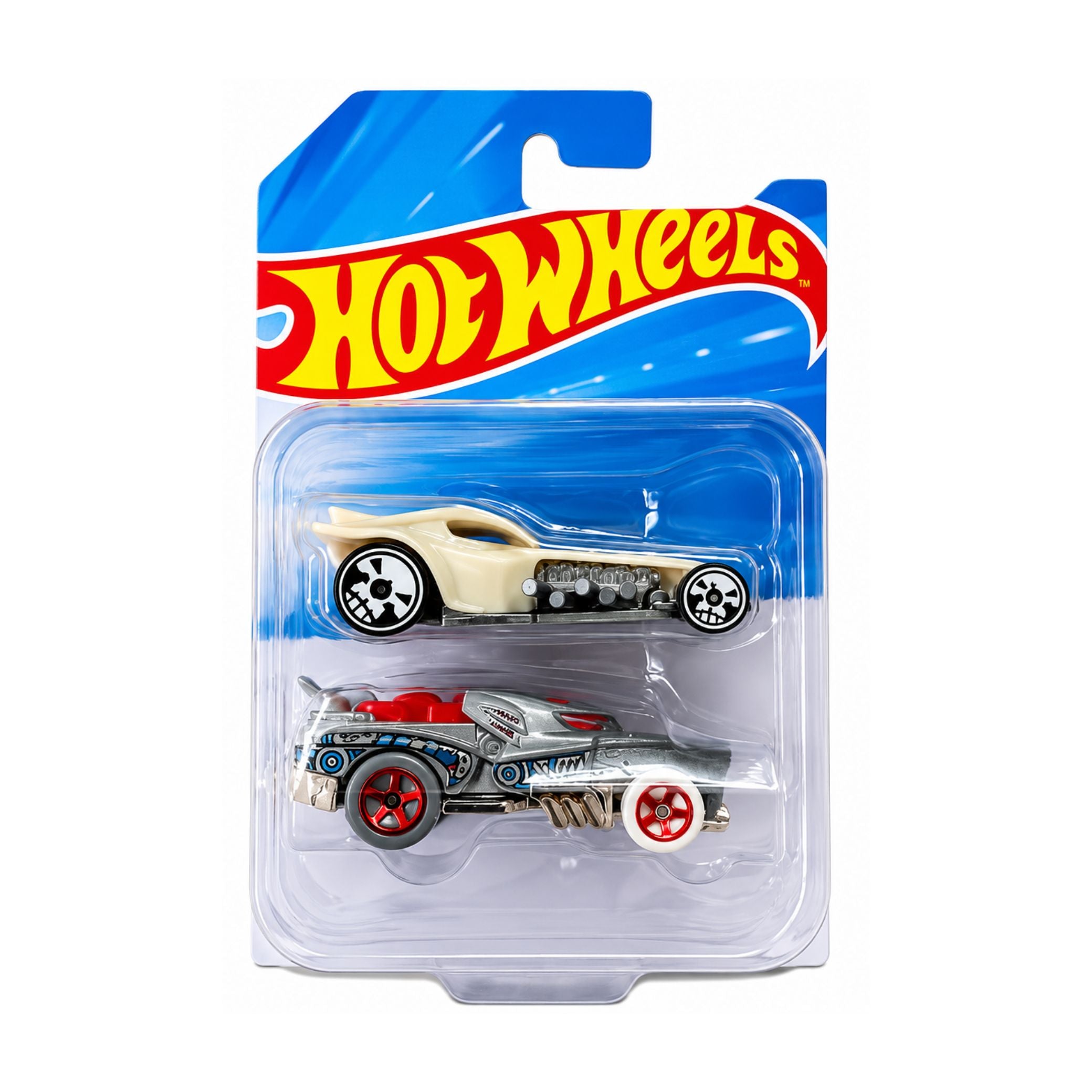 Hot Wheels 2-Pack Die-Cast Cars Set (1:64 Scale)