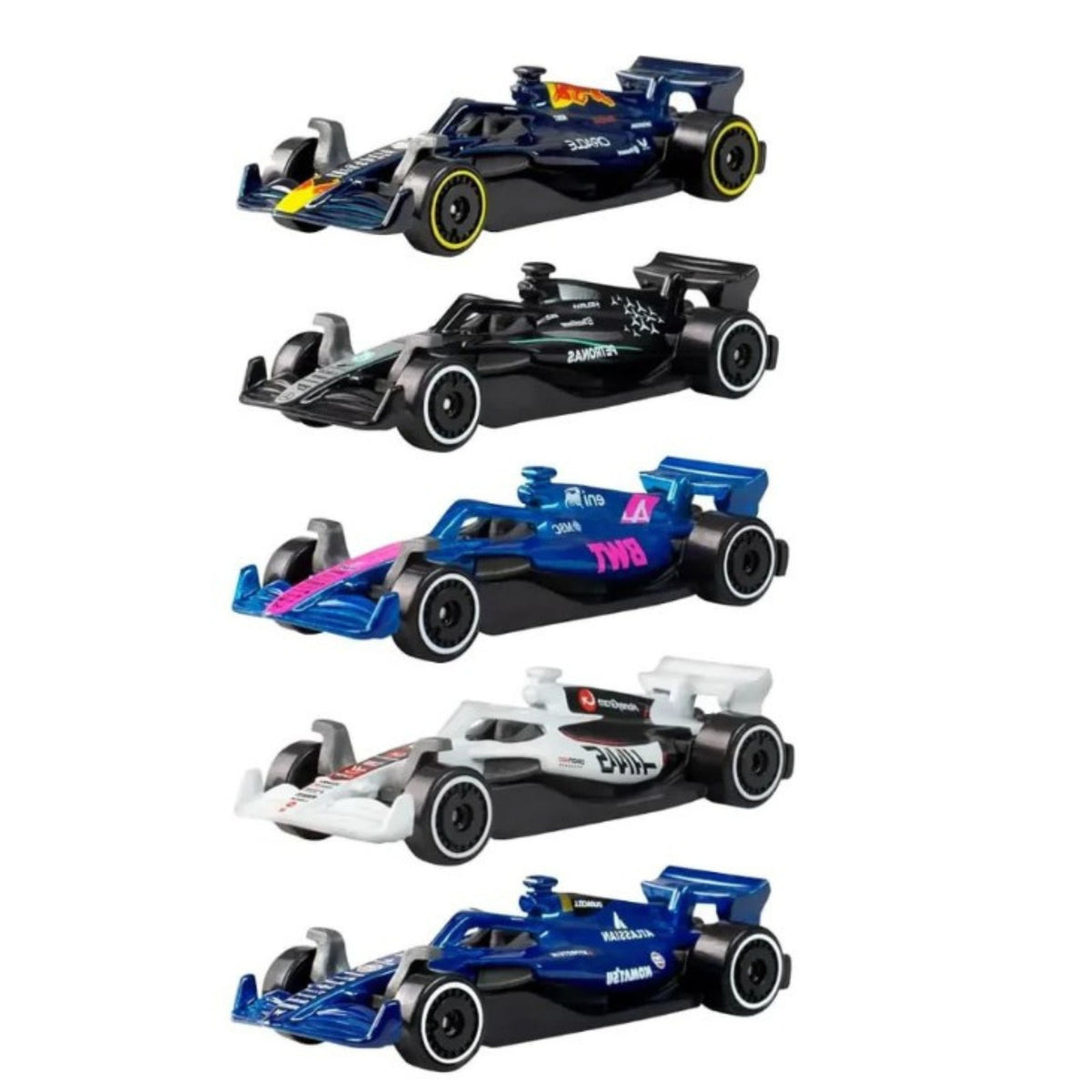 Hot Wheels 2025 Formula 1 5 - Pack