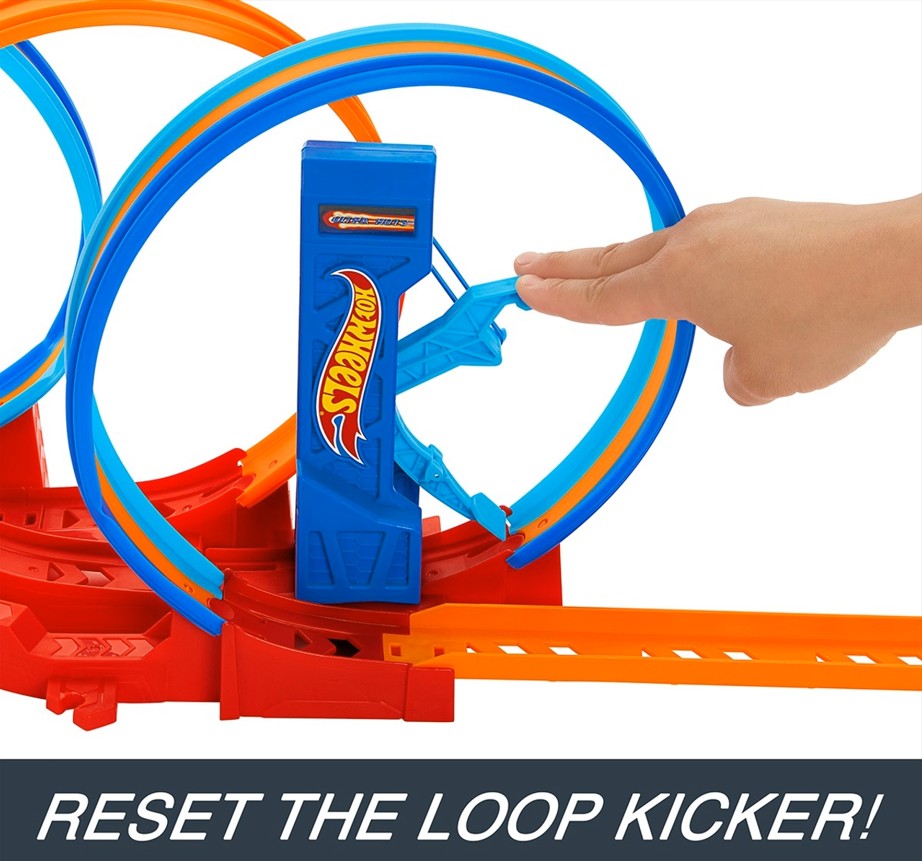 Hot Wheels Ultra Hots Track Builder Loop Madness, 4Y+, Multicolour