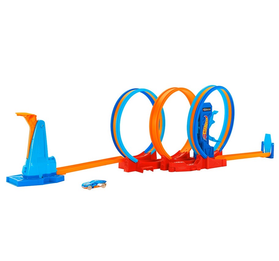 Hot Wheels Ultra Hots Track Builder Loop Madness, 4Y+, Multicolour