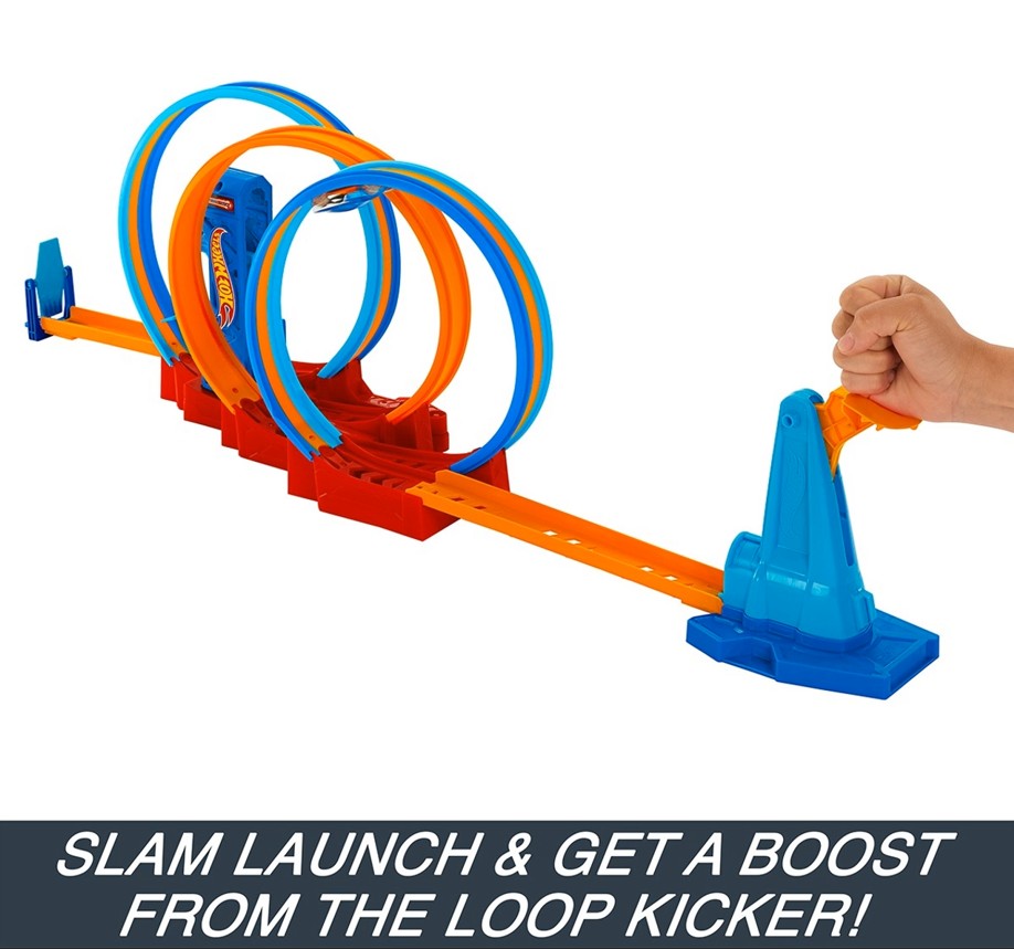 Hot Wheels Ultra Hots Track Builder Loop Madness, 4Y+, Multicolour