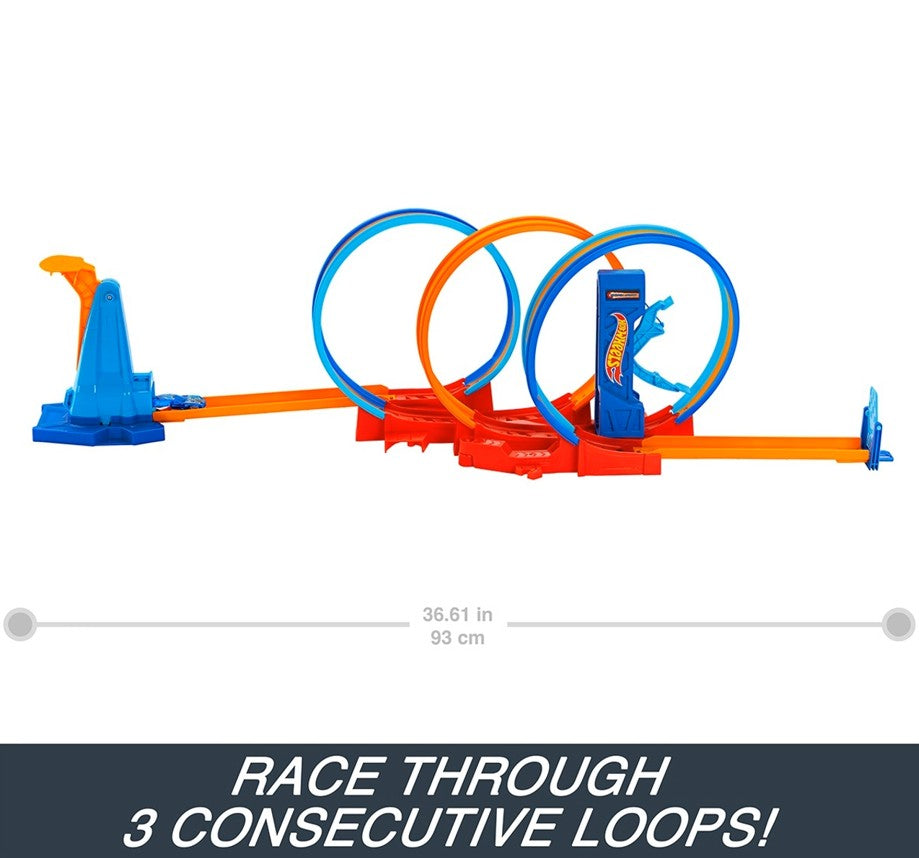 Hot Wheels Ultra Hots Track Builder Loop Madness, 4Y+, Multicolour