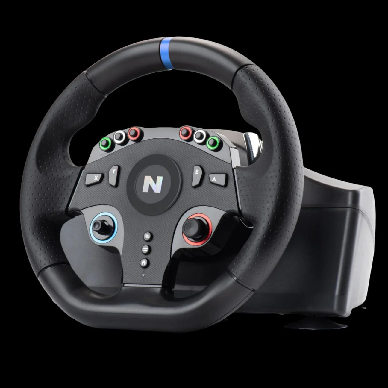 Nitho Drive Pro ONE Competition - Gaming Racing Wheel with Separate Shifter and Floor Pedals, 270 Degree Zero Dead Zone Steering Wheel for Racing Simulator on Windows PC Only