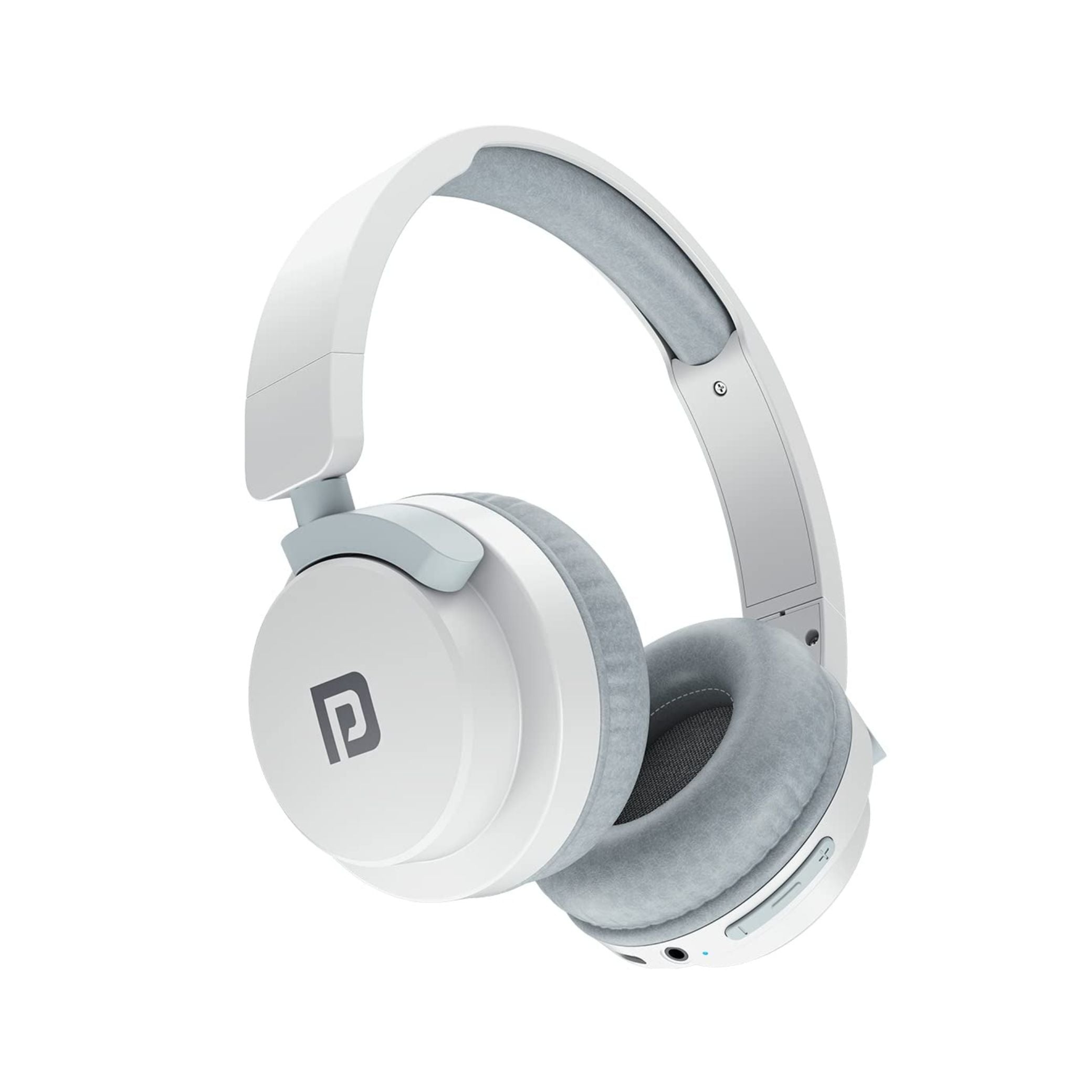 Portronics Muffs M2 Bluetooth Headphones (White)