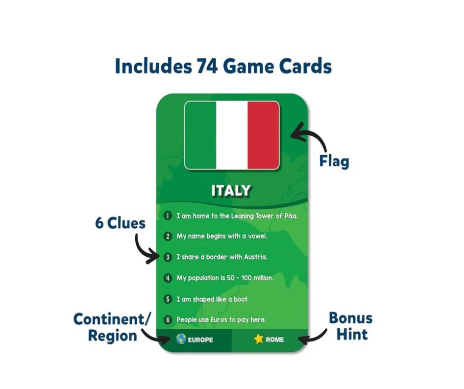 Skillmatics Scout It Out-World Countries Multicolour 6Y+