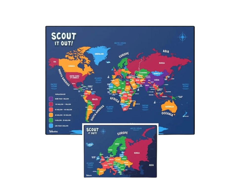 Skillmatics Scout It Out-World Countries Multicolour 6Y+