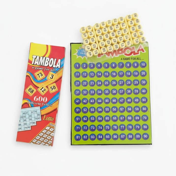 Tambola Board Game With 600 Tickets, All Time Family Entertainer Board Game