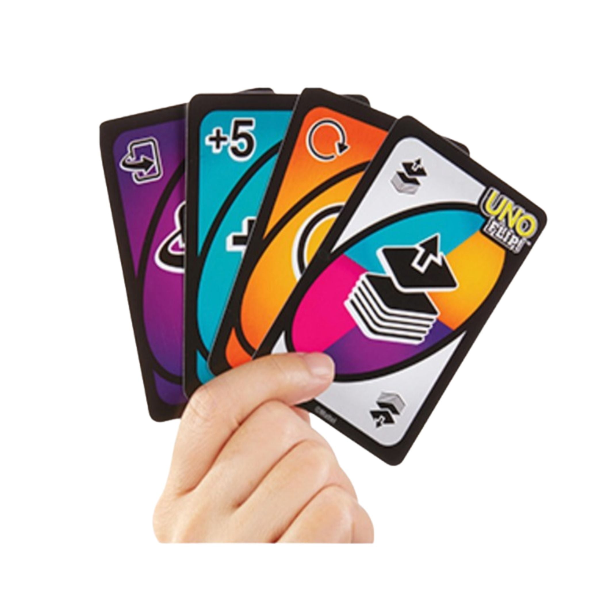 Mattel Games UNO Kid Uno Flip Side Card Game, Multi Color