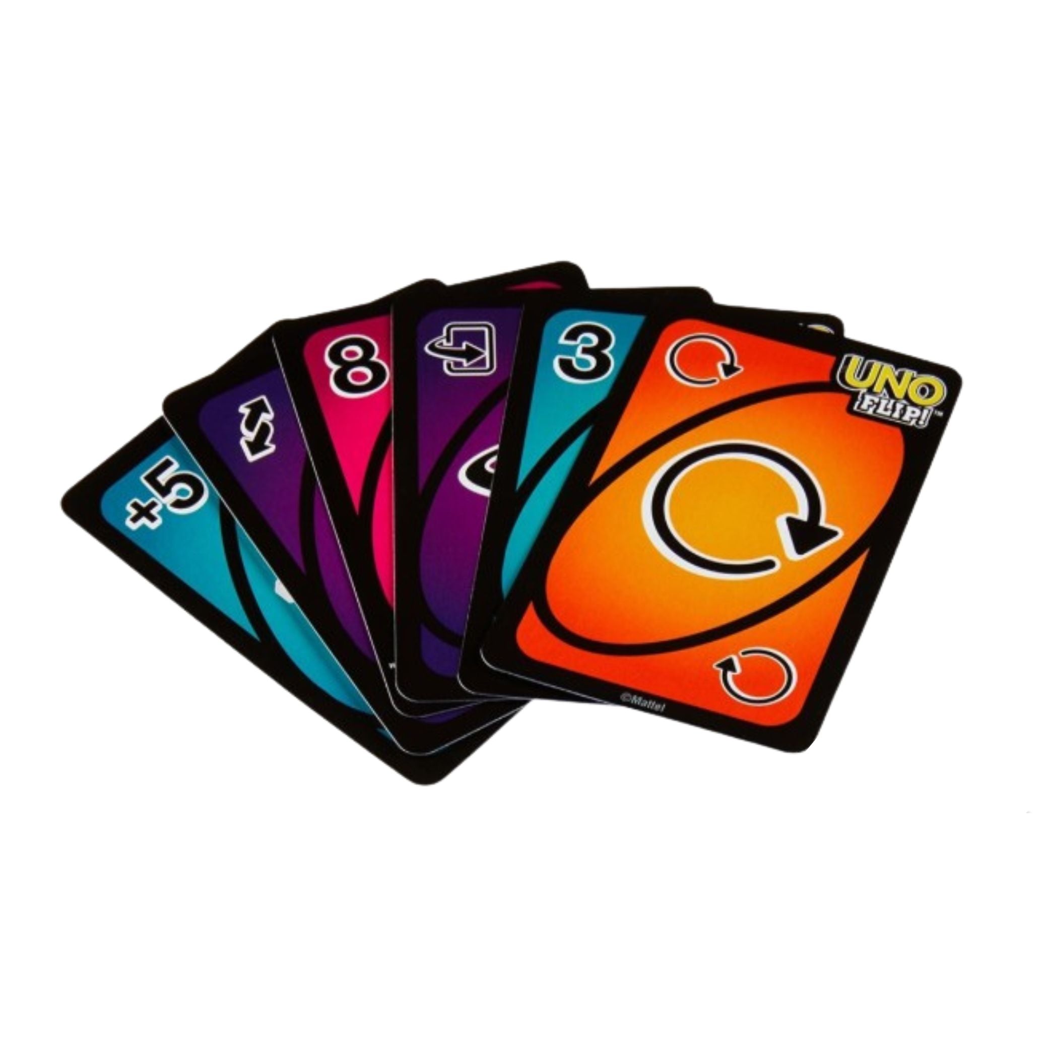 Mattel Games UNO Kid Uno Flip Side Card Game, Multi Color