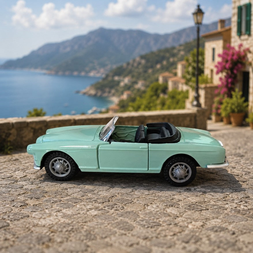 Die-Cast  1:32 Vintage Roadster Model Car