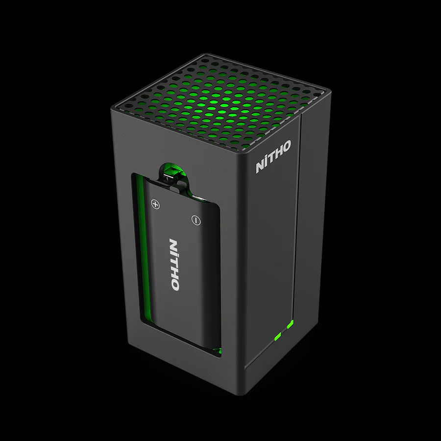 NiTHO Xbox Controller Charging Dock with Dual Rechargeable Battery Packs (Compatible with Xbox Series X|S & Xbox One)